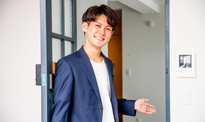 【画像】見学会の予約ができる